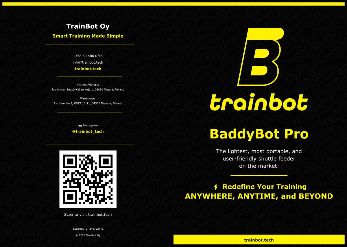 BaddyBot Pro brochure artwork preview