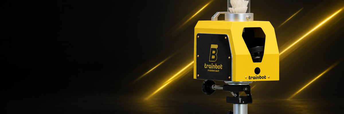 BaddyBot Pro badminton training machine